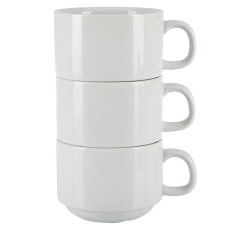 Tasses empilables Olympia Athena 200ml (Lot de 24) - FRANCE CHR
