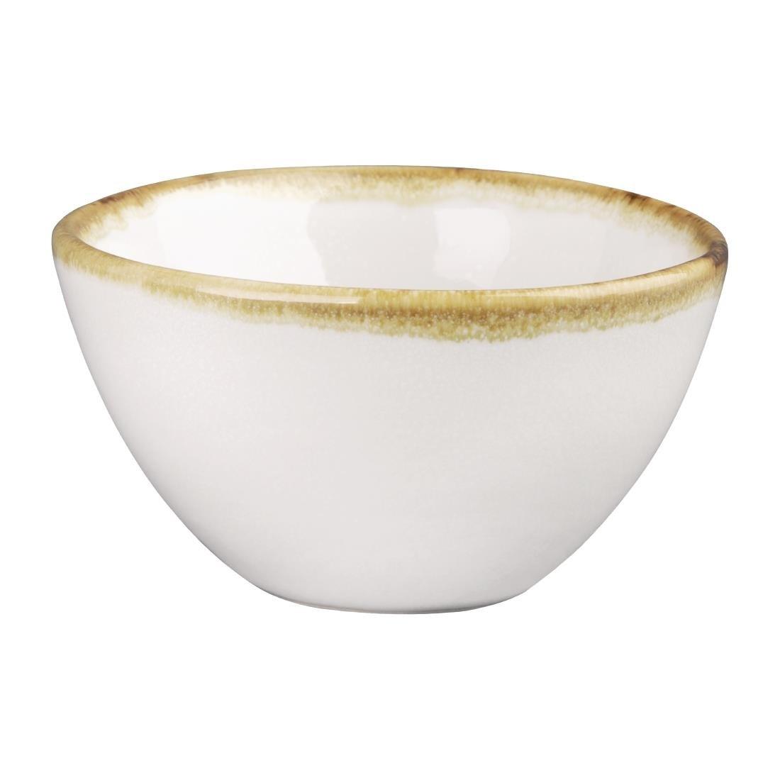 Pots à sauce ronds couleur craie Olympia Kiln 68mm 50ml (lot de 12) - FRANCE CHR