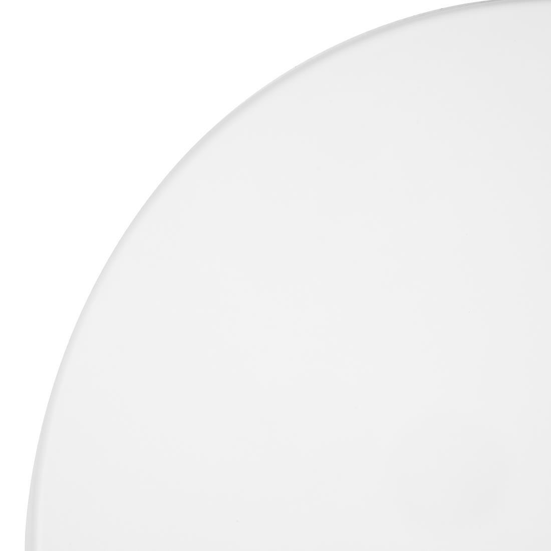 Plateau de table rond Bolero 600mm blanc - FRANCE CHR