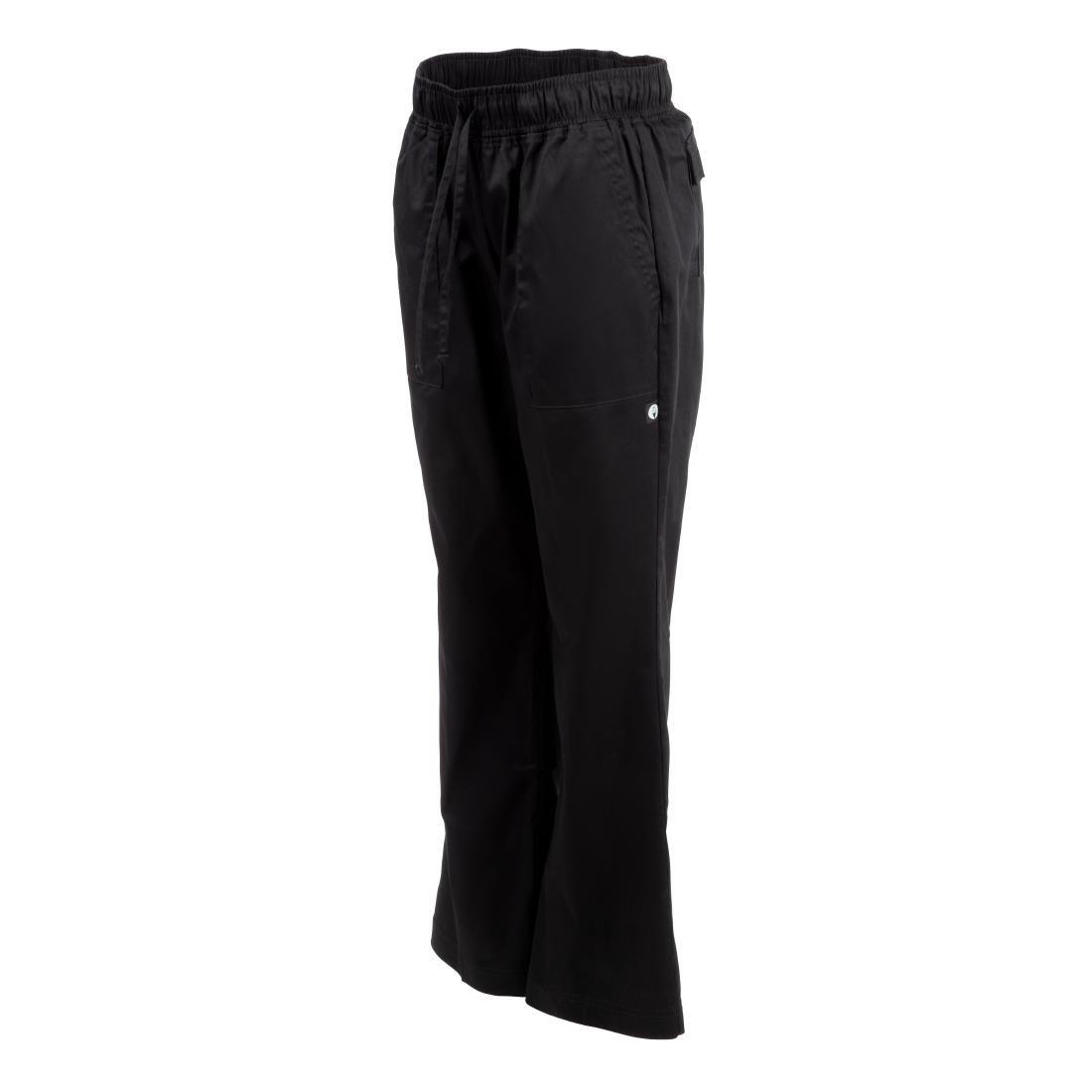 Pantalon de cuisine femme Chef Works Executive noir L - FRANCE CHR