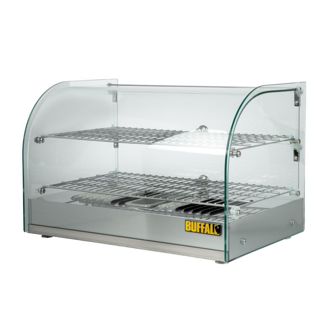 Vitrine chauffante de comptoir Buffalo 554mm - FRANCE CHR