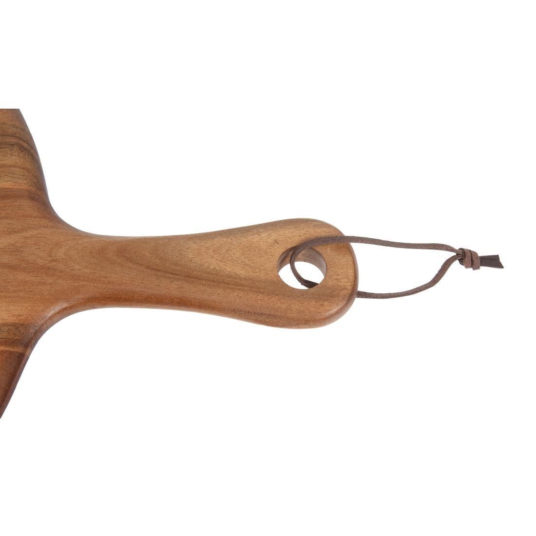 Planche en acacia ronde Olympia 355mm - FRANCE CHR