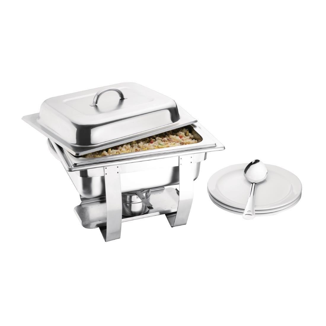 Chafing Dish Milan Olympia GN 1/2 inox - 3,7 L - FRANCE CHR