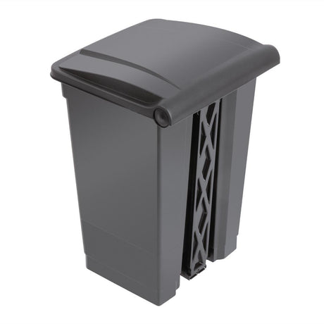 Poubelle de cuisine à pédale Jantex noire 45L - FRANCE CHR