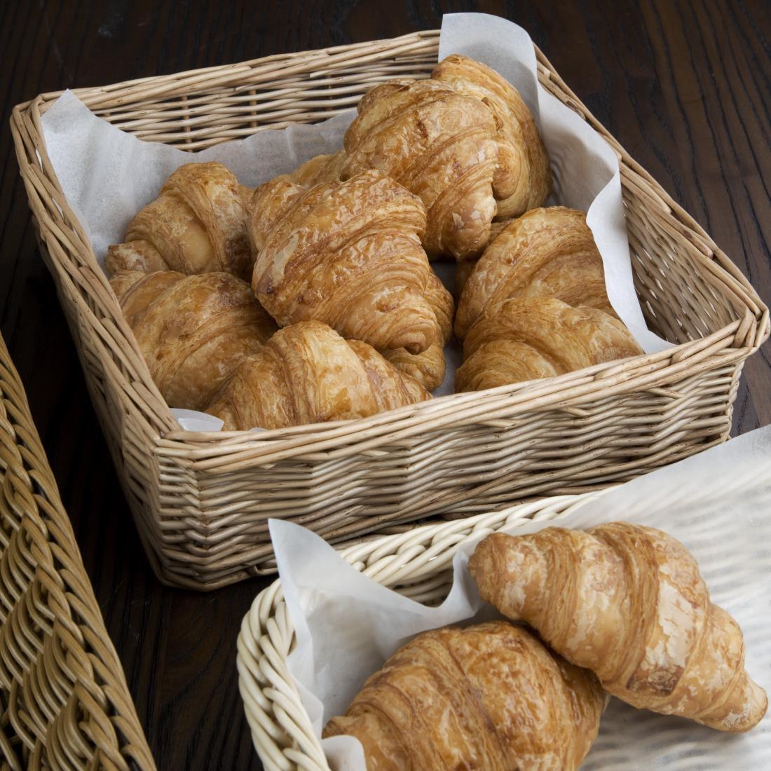 Corbeille de table en osier Olympia carré - FRANCE CHR