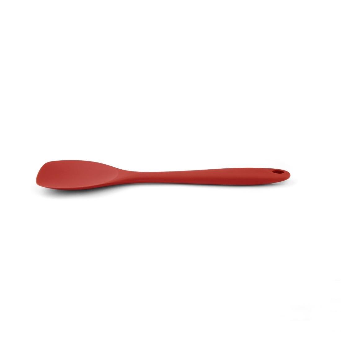 Spatule et cuillère rouge en silicone 280mm - FRANCE CHR