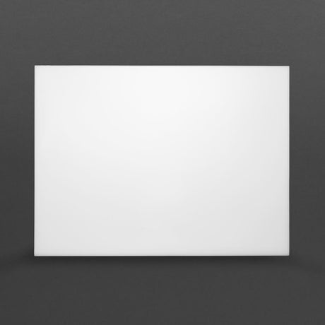 Grande planche à découper haute densité Hygiplas blanche - FRANCE CHR