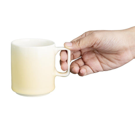 Tasses Olympia Fondant jaunes 230ml (lot de 6) - FRANCE CHR