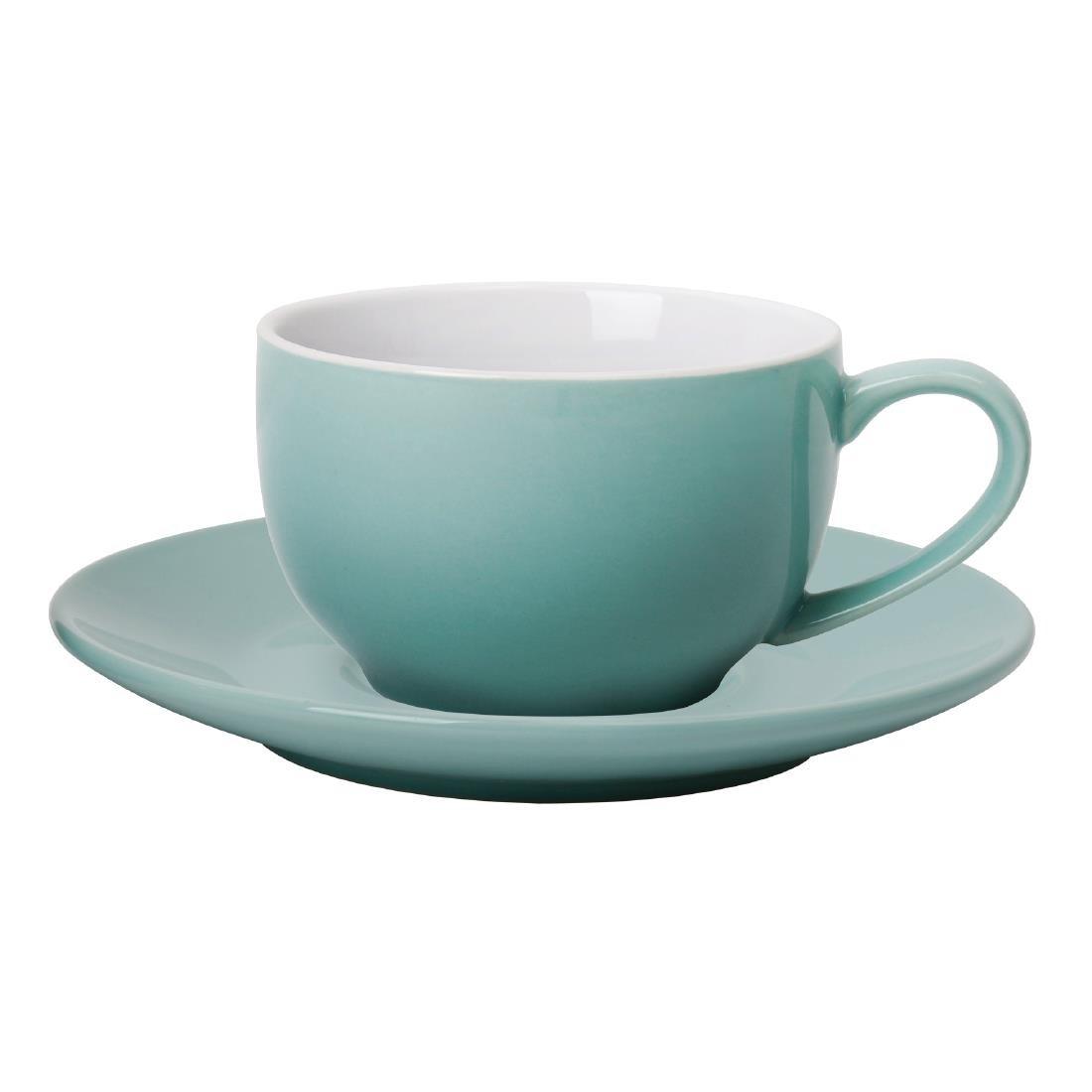 Tasse à café Olympia verte 228ml (Lot de 12) - FRANCE CHR