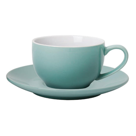 Tasse à café Olympia verte 228ml (Lot de 12) - FRANCE CHR