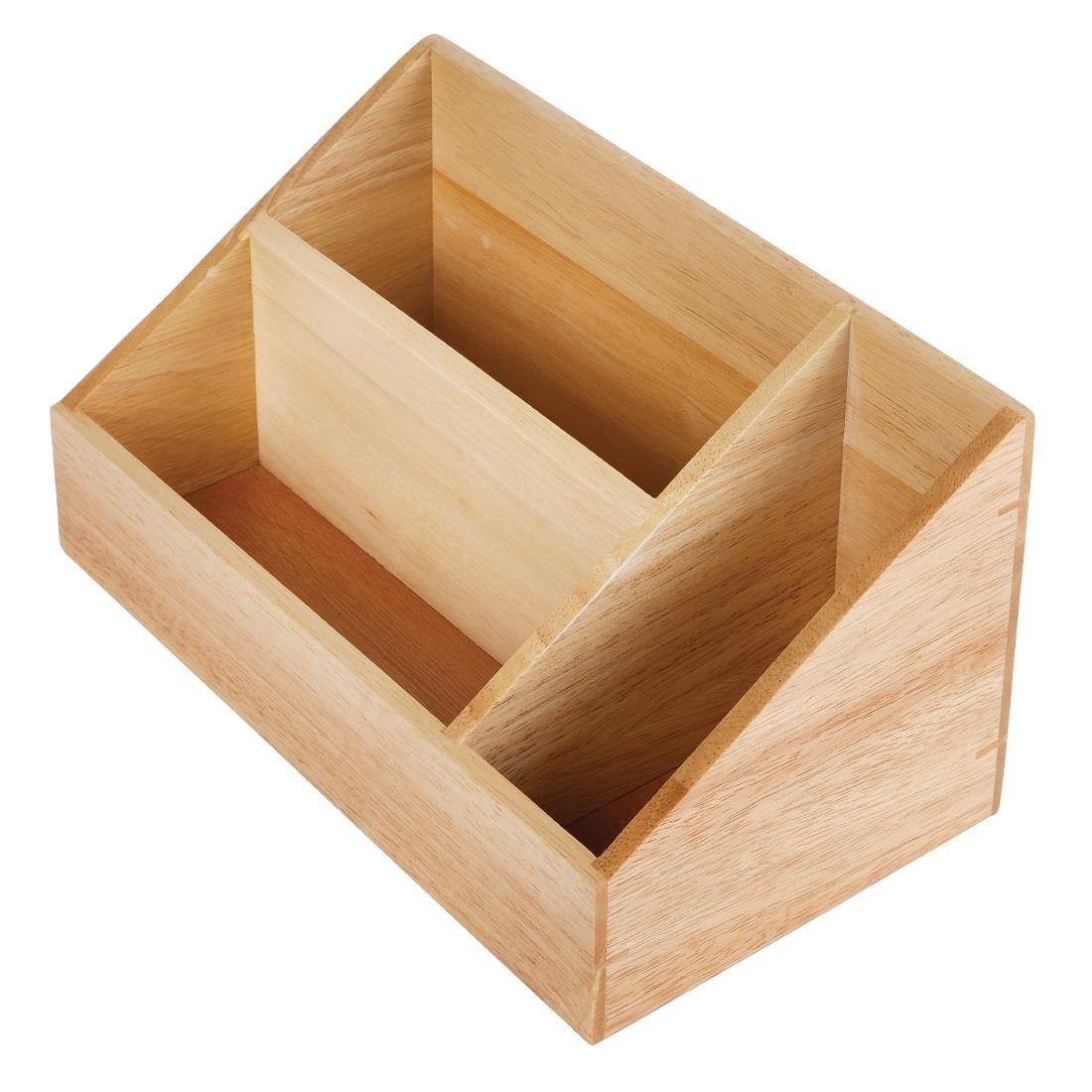 Présentoir nécessaire boissons chaudes en bois Olympia - FRANCE CHR