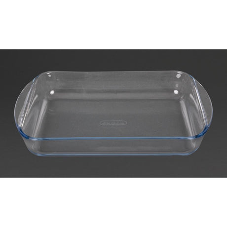 Plat à four rectangulaire en verre Pyrex 35 x 23 cm - FRANCE CHR