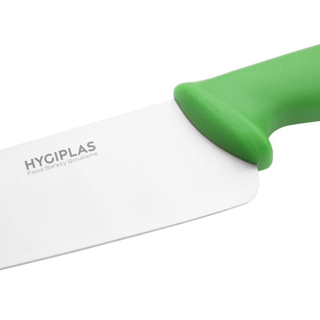 Couteau de cuisinier Hygiplas vert 255mm - FRANCE CHR