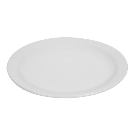 Assiettes à bord étroit blanches Olympia 202mm (Lot de 12) - FRANCE CHR