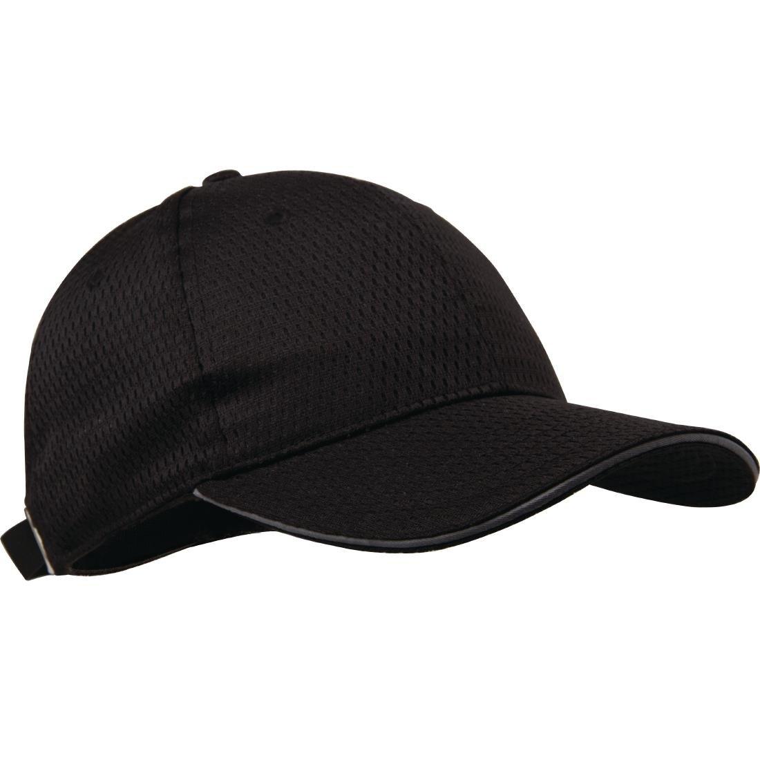 Casquette baseball Cool Vent Chef Works noire et grise - FRANCE CHR