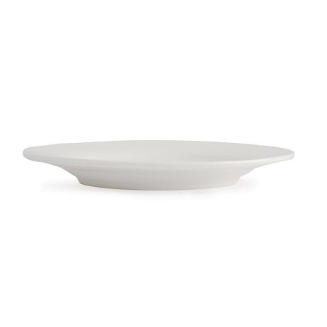 Assiettes rondes à bord large Olympia Lumina 150mm (Lot de 6) - FRANCE CHR