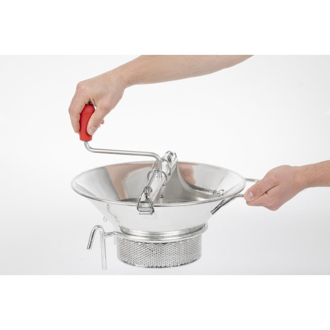 Moulin à légumes Tellier en acier étamé - 39 cm - FRANCE CHR