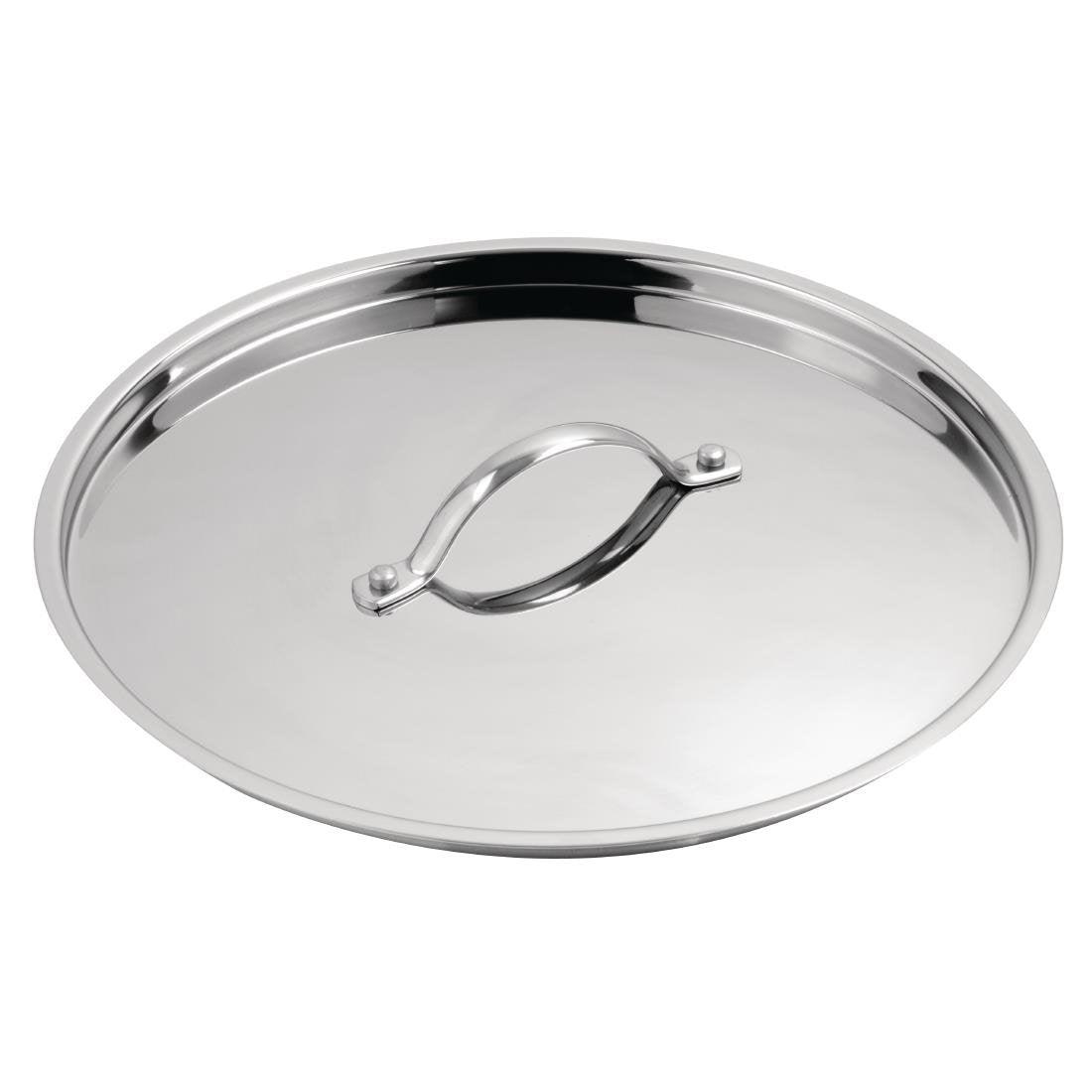 Couvercle de casseroles triple épaisseur Vogue Tri Wall 280mm - FRANCE CHR