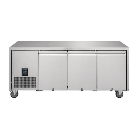 Table réfrigérée négative 3 portes Premium Polar Serie U 420L - FRANCE CHR