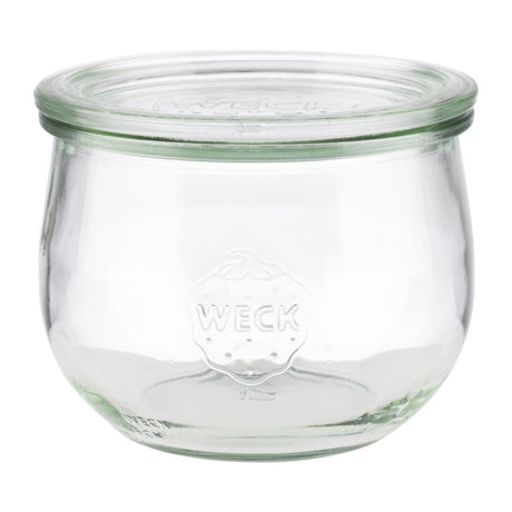 Bocaux en verre tulipe avec couvercle Weck APS 580 ml (lot de 6) - FRANCE CHR