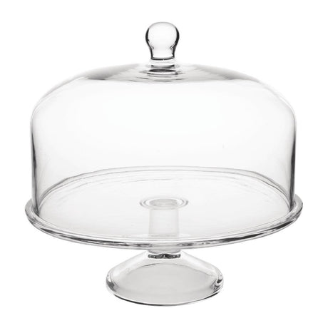Cloche à gâteau en verre Olympia - FRANCE CHR
