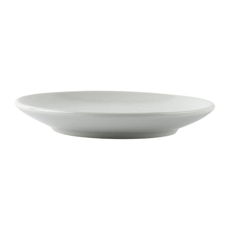 Soucoupes élégantes Olympia Whiteware 148mm (Lot de 12) - FRANCE CHR