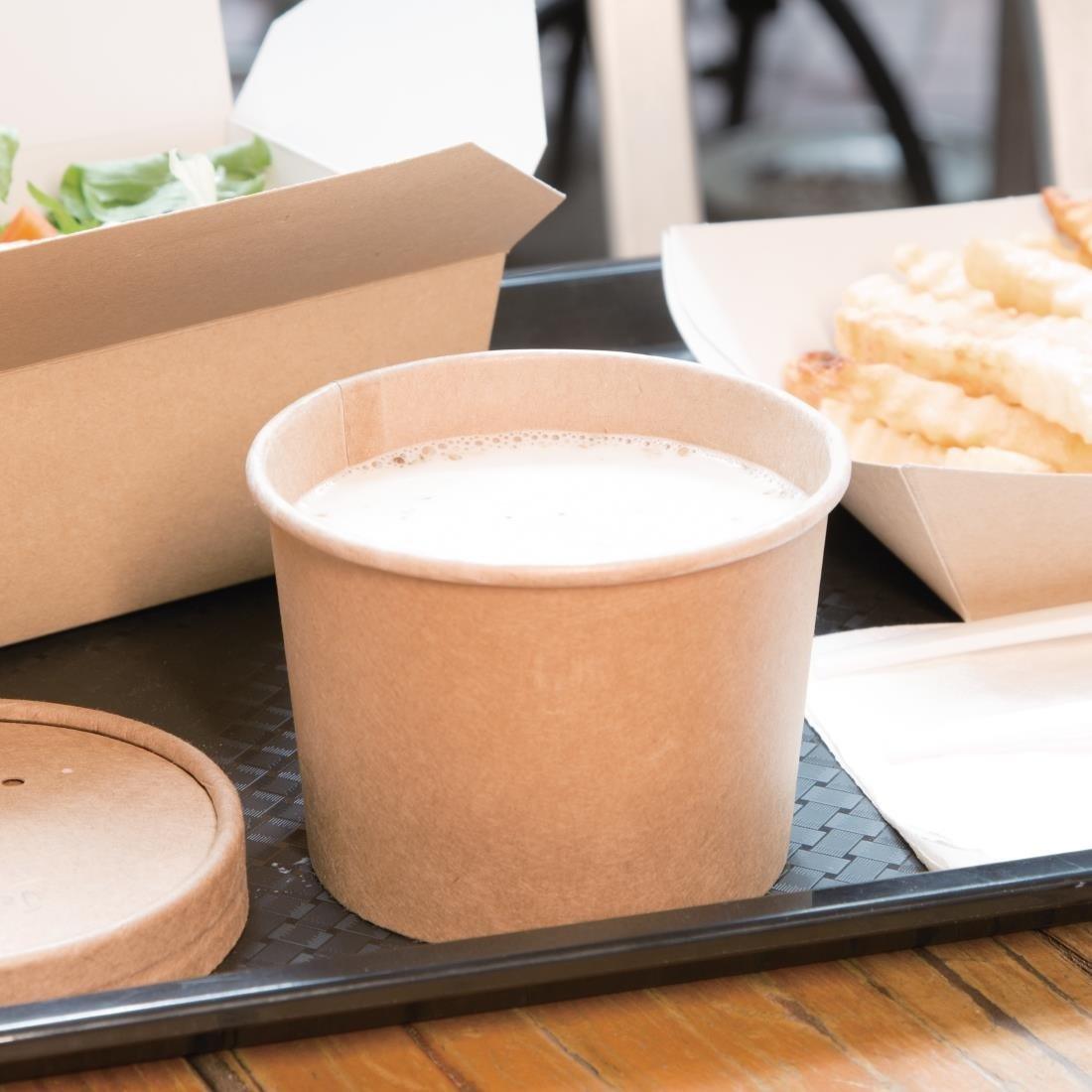 Pots à soupe compostables en PLA Fiesta Compostable 98 mm - 34 cl (x500) - FRANCE CHR