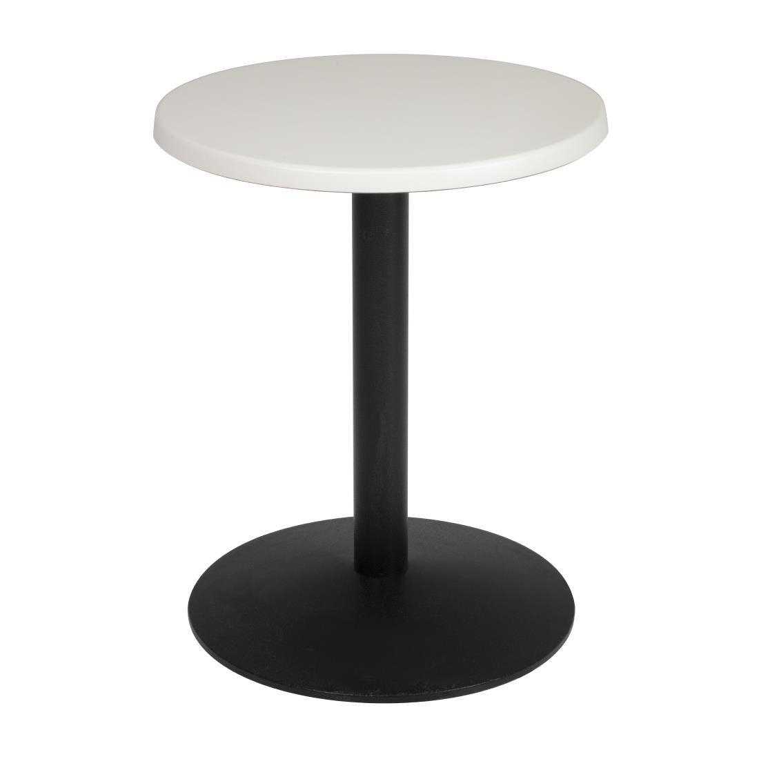 Plateau de table rond Bolero 600mm blanc - FRANCE CHR