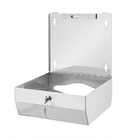 Distributeur d essuie-mains en acier inoxydable Jantex - FRANCE CHR