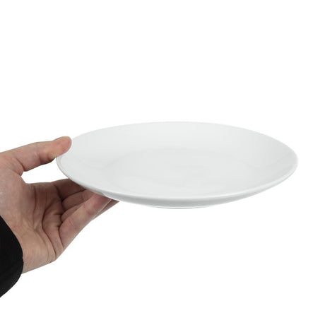 Assiettes plates rondes Olympia 230mm (Lot de 12) - FRANCE CHR