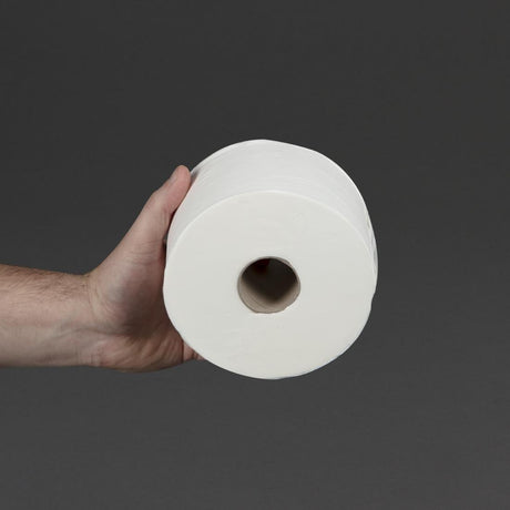 Rouleaux de papier hygiénique micro double Jantex (Lot de 24) - FRANCE CHR