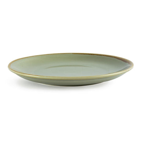Assiette plate ronde couleur mousse Olympia Kiln 280mm (Lot de 4) - FRANCE CHR