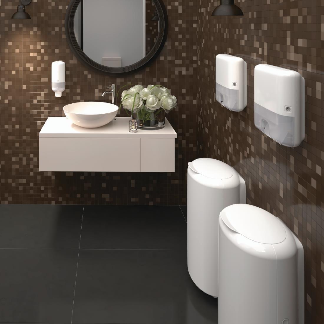 Distributeur mini pour essuie-mains interfoliés Tork blanc - FRANCE CHR