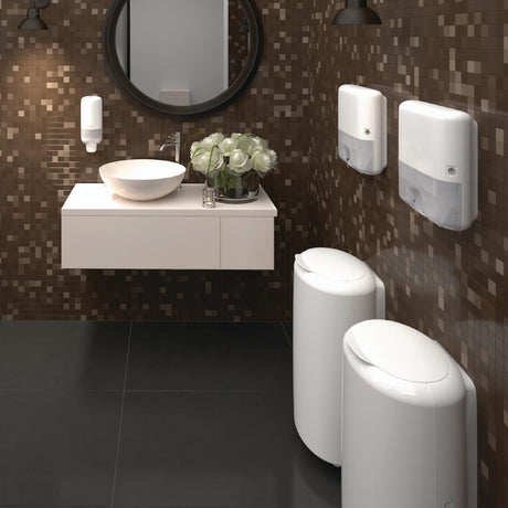 Distributeur mini pour essuie-mains interfoliés Tork blanc - FRANCE CHR