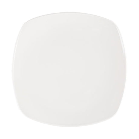 Assiettes blanches Churchill Plain Whiteware X squared 170mm (lot de 12) - FRANCE CHR