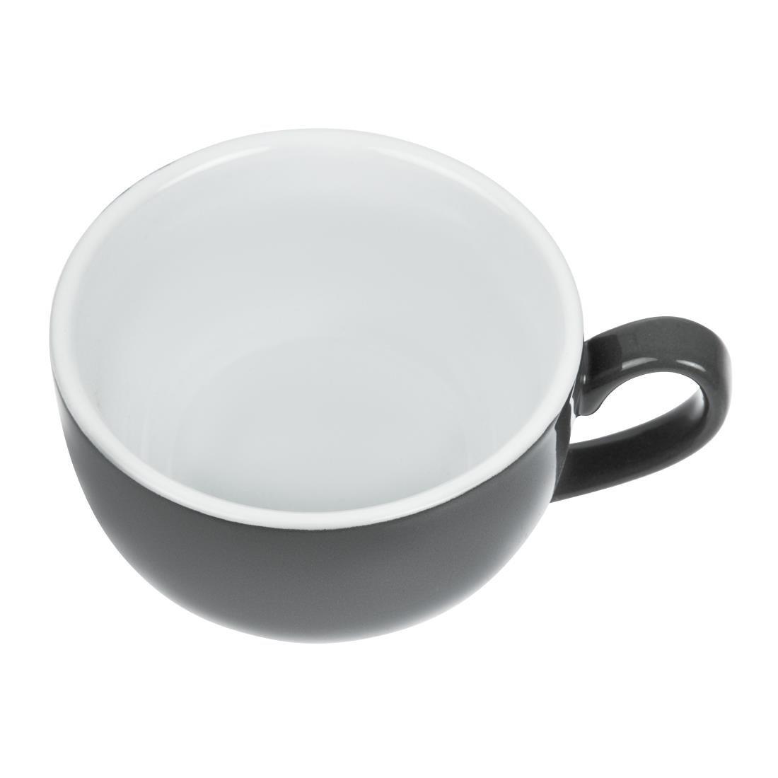 Tasse à café Olympia grise 228ml (Lot de 12) - FRANCE CHR