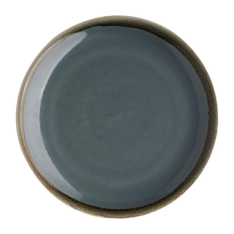 Assiette plate ronde couleur océan Kiln Olympia 230mm lot de 6 - FRANCE CHR