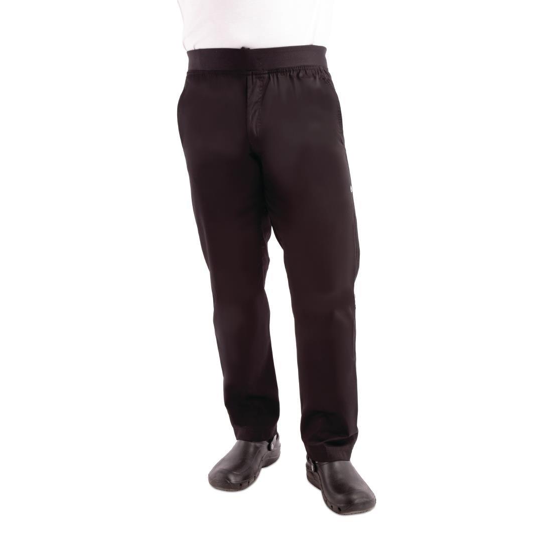 Pantalon slim léger homme Chef Works noir XS - FRANCE CHR