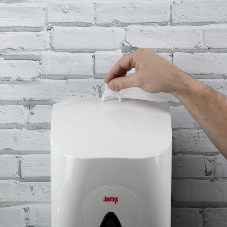 Distributeur de bobine à alimentation centrale Jantex blanc - FRANCE CHR