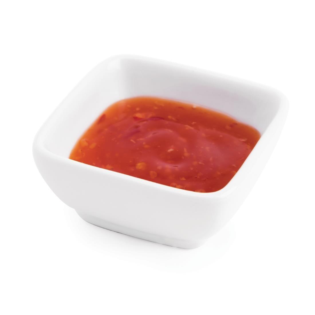 Mini-plats carrés arrondis 60mm Olympia (Lot de 12) - FRANCE CHR