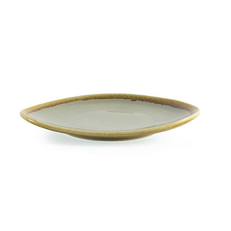 Assiette triangulaire couleur mousse Olympia Kiln 165mm (Lot de 6) - FRANCE CHR