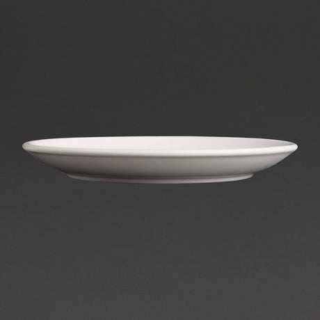 Assiette plate blanche Olympia Café 205mm (Lot de 12) - FRANCE CHR