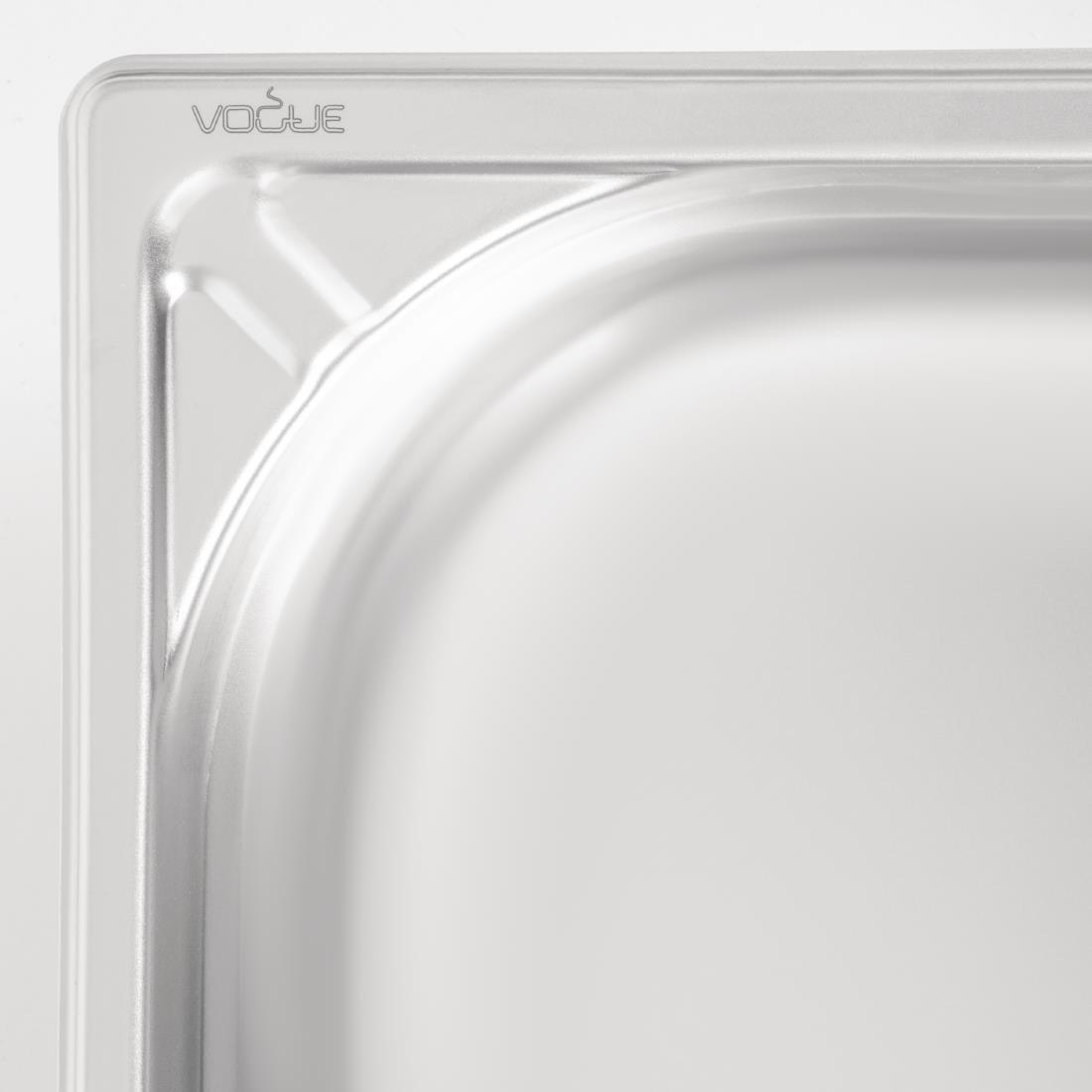 Bac inox 18/10 GN 1/1 Vogue 100mm - FRANCE CHR