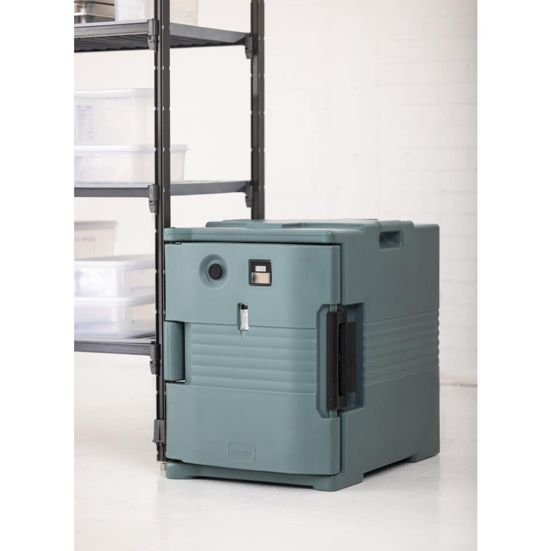 Conteneur alimentaire isotherme chauffant Cambro Camcart bleu ardoise - FRANCE CHR