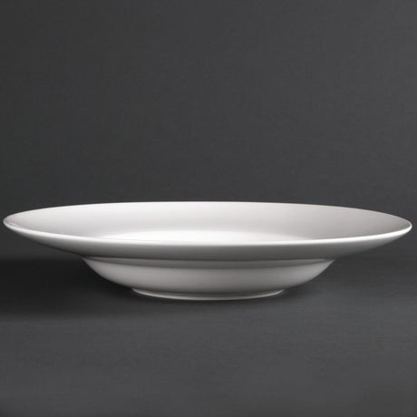 Assiettes creuses à soupe ou pâtes Olympia Lumina 205mm (Lot de 6) - FRANCE CHR