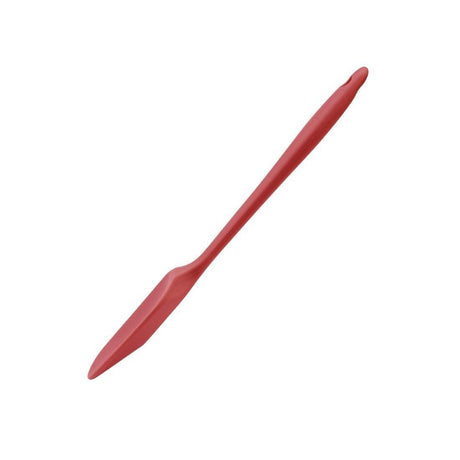 Spatule et cuillère rouge en silicone 280mm - FRANCE CHR