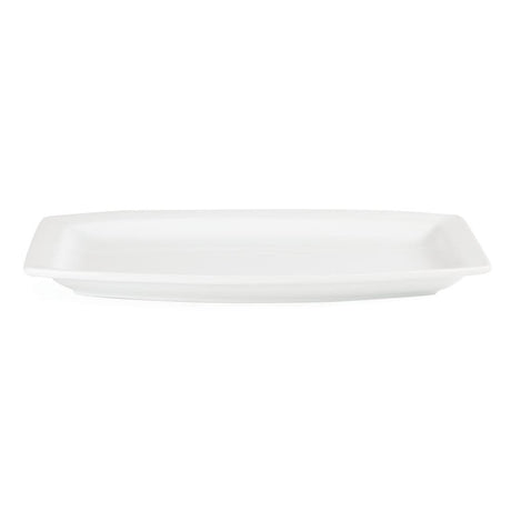 Assiette rectangulaire Olympia Whiteware 320mm (Lot de 6) - FRANCE CHR