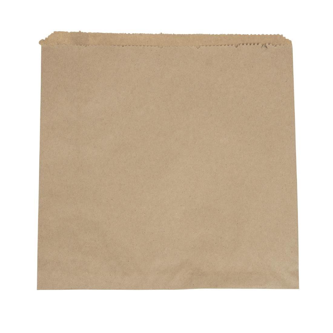 Sachets sandwich compostables en kraft recyclé Vegware (Lot de 1000) - FRANCE CHR