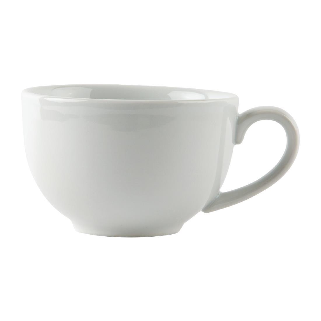 Tasses élégantes Olympia Whiteware 230ml (Lot de 12) - FRANCE CHR