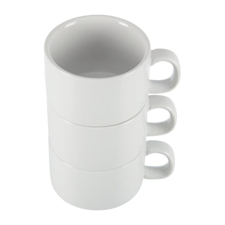 Tasses empilables Olympia Athena 200ml (Lot de 24) - FRANCE CHR